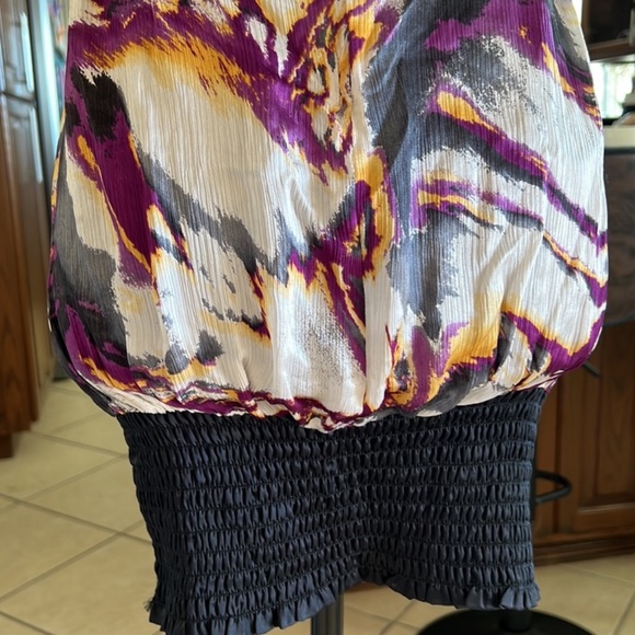 EUC Bebe silk dress size S - Picture 5 of 16